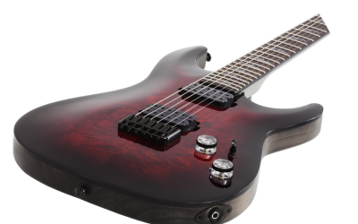 Schecter Omen Elite-6 Electric Guitar Black Cherry Burst