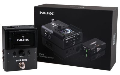 NU-X B-8 Professional Instrument Digital Wireless System with Pedal Receiver