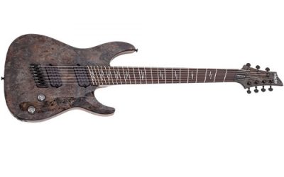 Schecter Omen Elite-7 Multiscale – Charcoal